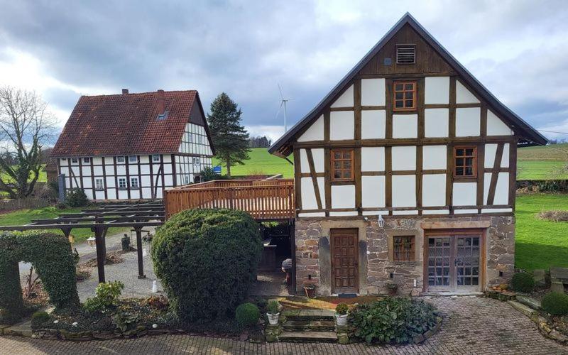 Ferienhaus Drakenhof Bad Salzuflen Dış mekan fotoğraf